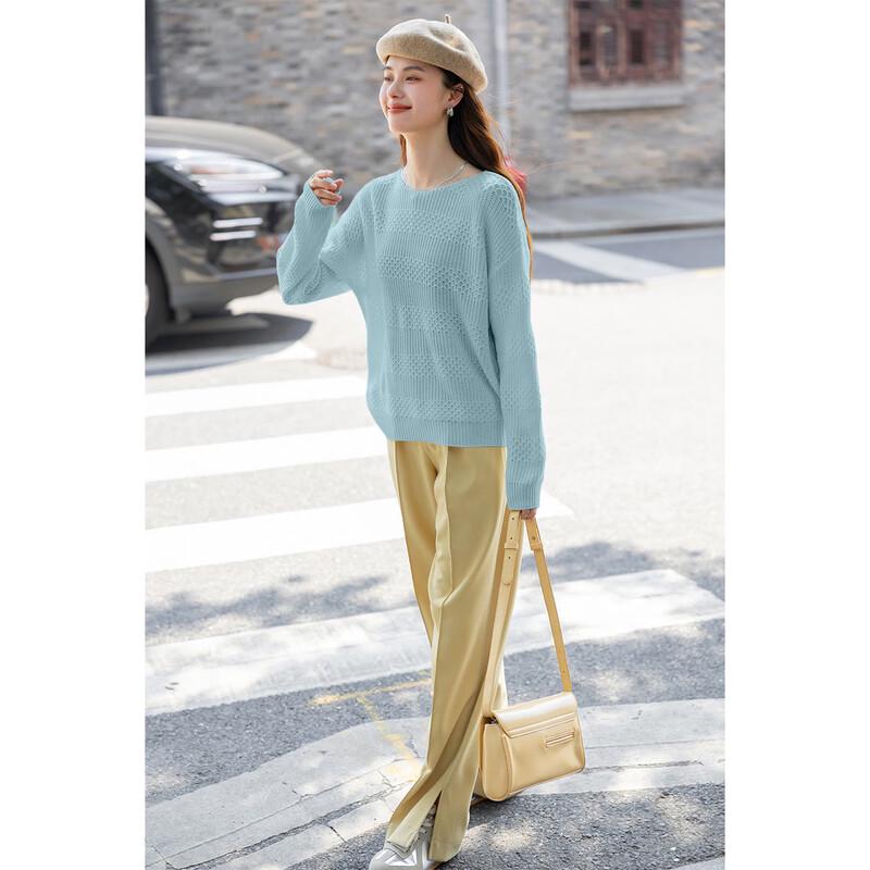 Mocana Textured Long Sleeve Knit Top