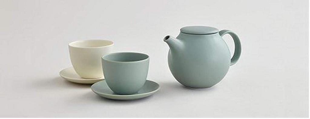 KINTO PEBBLE 17140 Teapot, 480ml, White, Gift, Present,