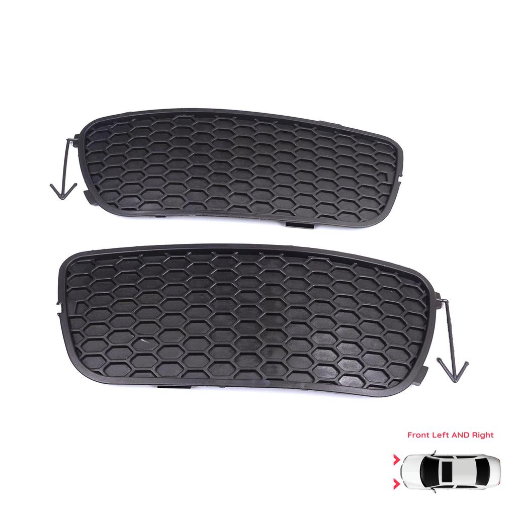 ESP1188 Front Bumper Fog Light Grille Frame Without Holes Left Right for Fiat Palio Siena MK1 178 2007-2016 Albea 2002-2012