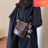 Popular Bucket Bag Women's2025 New Autumn and Winter Women's Large-capacity Retro Versatile Shoulder Messenger Bag