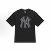 MLB Dopamine Series Unisex T-shirt with Embroidered Logo - 3ATSM0653