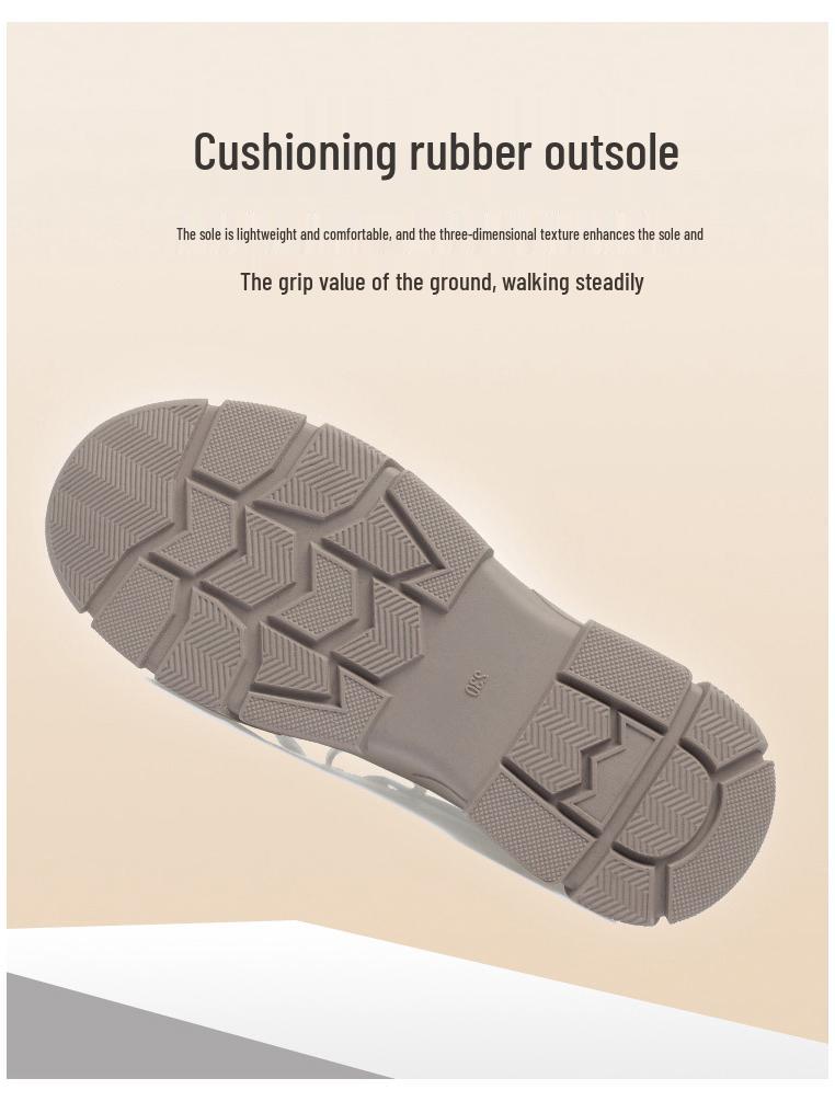 Женские белые кроссовки на шнуровке Весна 2024 - Универсальные, мягкие и с толстой подошвой, повседневные кроссовки