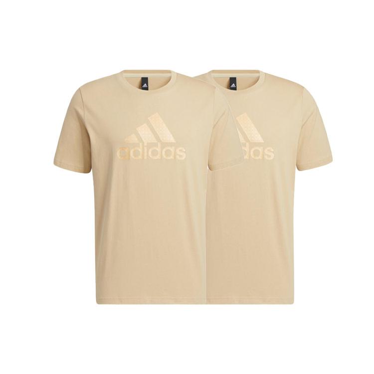 Adidas Set in Sleeve T Shirt Men's Brown HE7427