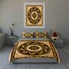 Ornate circular design. Bedding Duvet cover sets Duvet covers Pillowcases gifts (1 * Duvet Cover 2 * Pillowcases, without duvet insert)