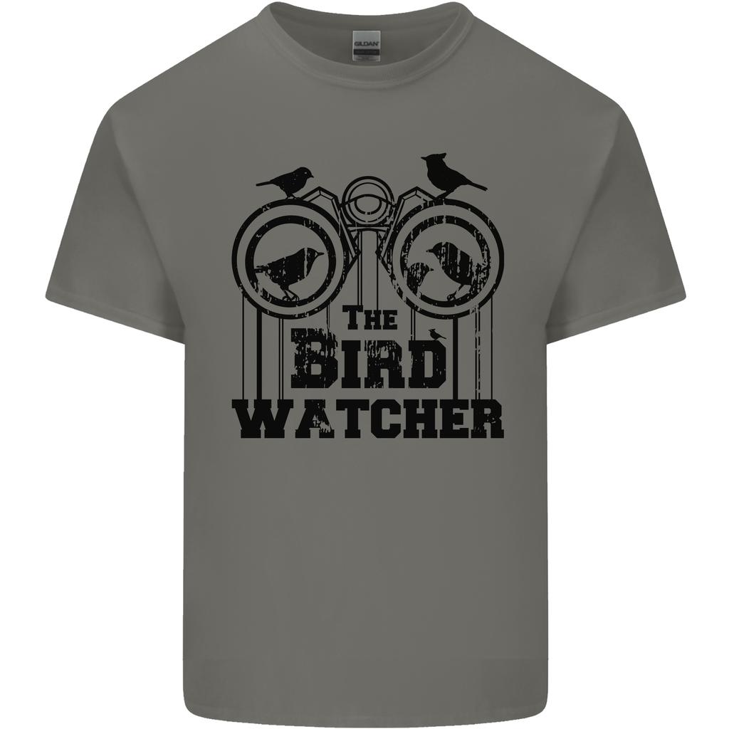 The Bird Watcher Watching Funny Unisexs Light Cotton TShirt