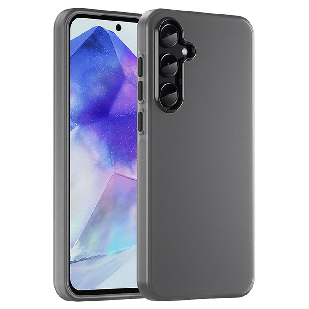 For Samsung Galaxy A55 5G Case TPU+PC Phone Back Cover Matte Translucent Design