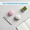 Cute Cartoon Steamed Bun Shaped Soft Bubble Finger Toy Stress Reliever Mini Steamed Bun Squishy Toy