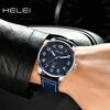 HELEI Men Watch Top Brand Luxury Military Army Waterproof Sport Male Clock Auto Date Quartz Business Original Wristwatch 9016J