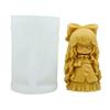 Little Girl Silicone Mold 3D Fairy Candle Mold DIY Aromatherapy Candle Making Tool Resin Gypsum Mold Valentines Day Gift