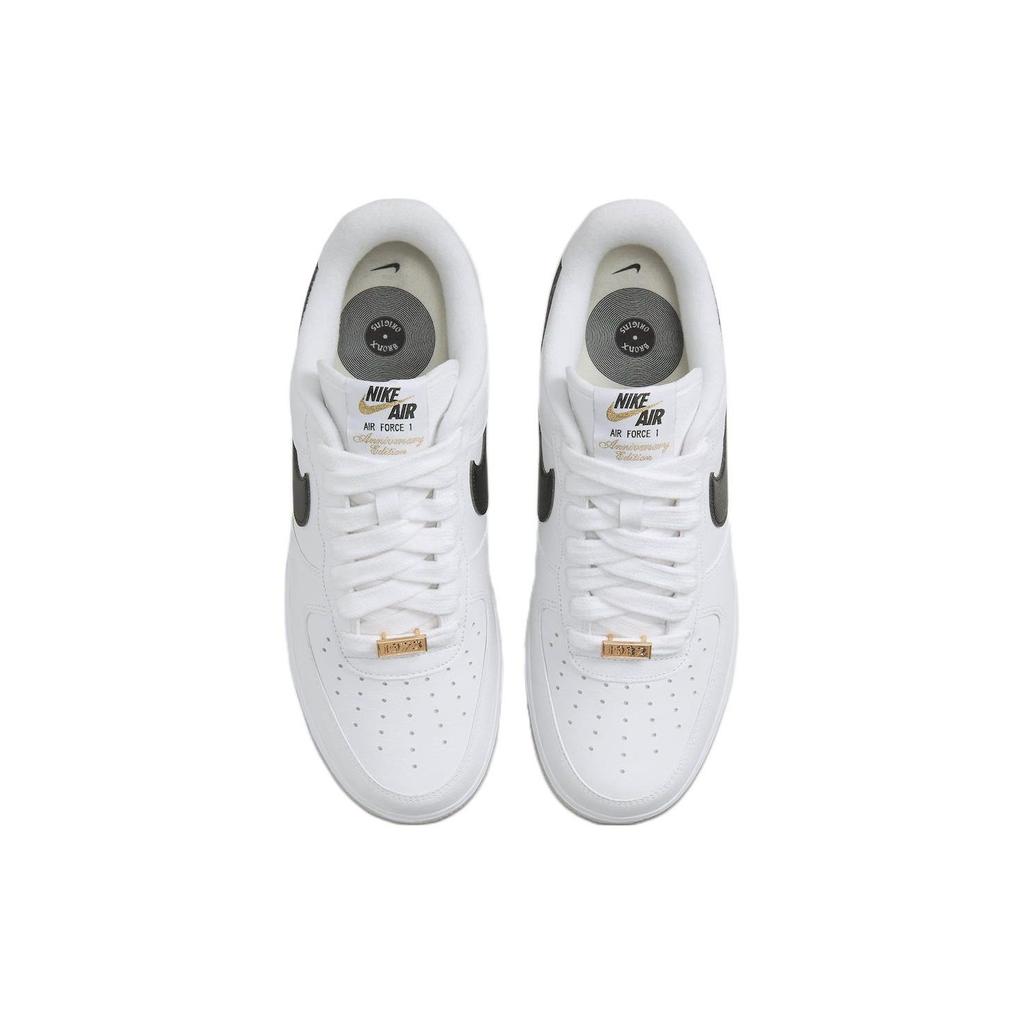 Nike Air Force 1 07 Bronx Origins Men Sneakers White Black Metallic-Gold DX2305-100