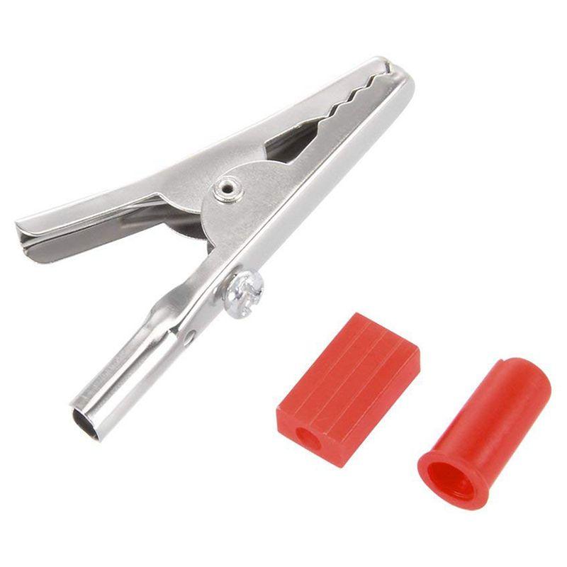 ABUL-3X 10A Handle Electrical Crocodile Alligator Clips