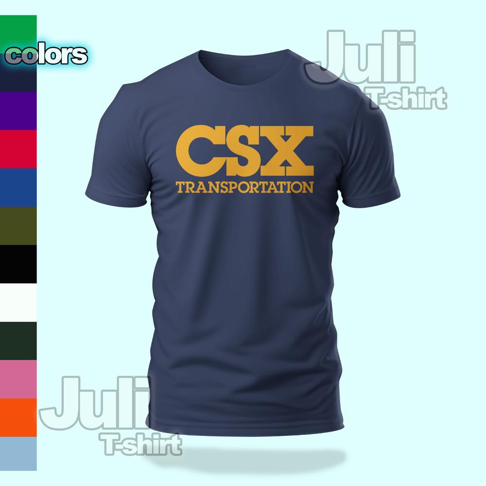 CSX Transportation Railroad Logo funny t-shirt Unisex T-Shirt
