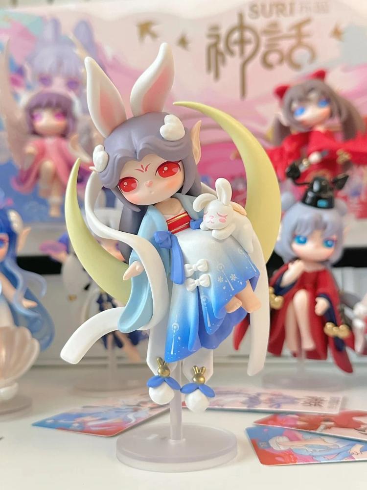 Аутентичная серия мифических персонажей древнего фольклора сури, креативная, модная, игровая, сюрприз в слепой коробке, украшение, ручная работа, игрушка для девочки, подарок