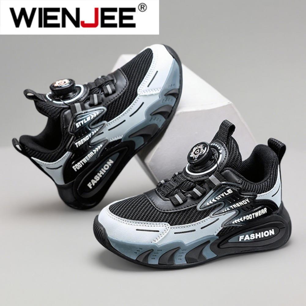 Boys Breathable Mesh Sneakers Casual School Running Shoes Lightweight Outdoor Kids Tennis Sports Footwear