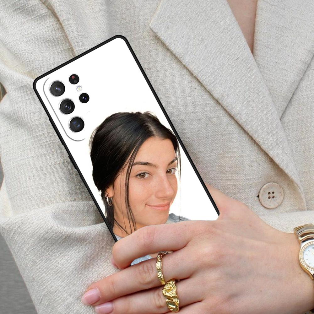 Чехол для телефона Charli Damelio для Samsung Galaxy S26 Ultra S25 S24 S23 S22 S21 S20 Note10
