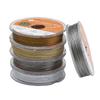 50meter/roll 2 Sizes Silver White Gold Color Steel Wire for DIY Jewelry Bracelet Necklace Making