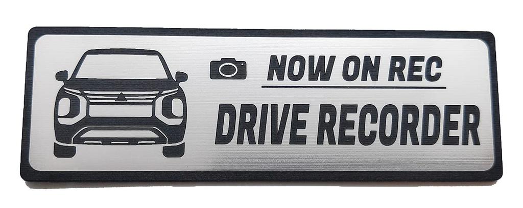 [Honami Works] Новая наклейка-эмблема для автомобилей, оборудованных видеорегистратором OUTLANDER PHEV GF