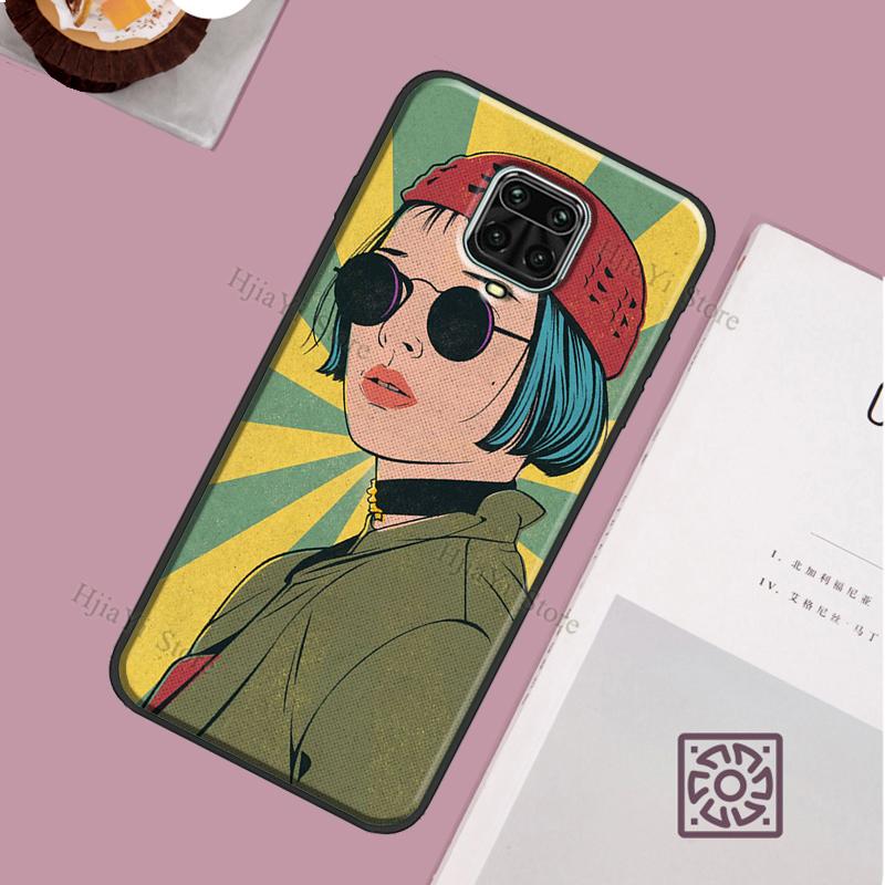 Leon The Professional For Redmi 10 9 9A 9C 9T Funda For Redmi Note 10 Pro 10S 9S 11S Note 9 8 11 Pro Soft Case