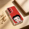 Betty HOT Boop phone Case For Samsung S25,24,21,22,23,30,Ultra,20,Plus,Fe,Lite,Note Transparent Cover