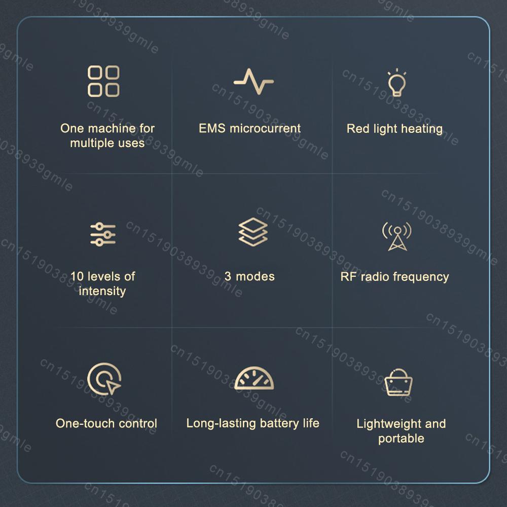 Подтяжка и укрепление кожи, удаление морщин, потеря веса, борьба с жиросжиганием, массажный косметический инструмент
