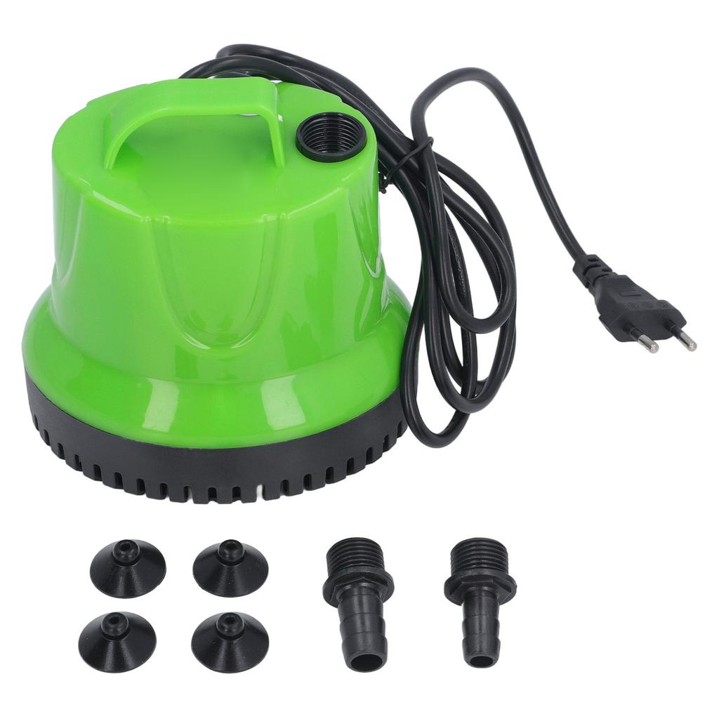 25W Submersible Water Pump 16 19 Inch Outlet 1200L H 317GPH Bottom Suction Pump for Pond Aquarium Fish Tank Fountain