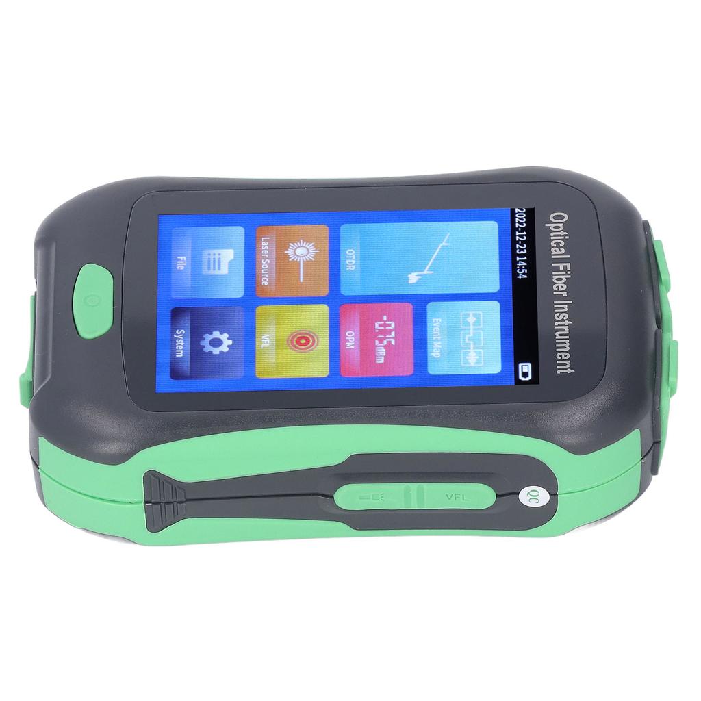 OTDR тестер оптоволокна 1550 нм 10 мВт 80 км 20 дБ 3,5-дюймовый цветной сенсорный экран визуальный локатор неисправностей оптический