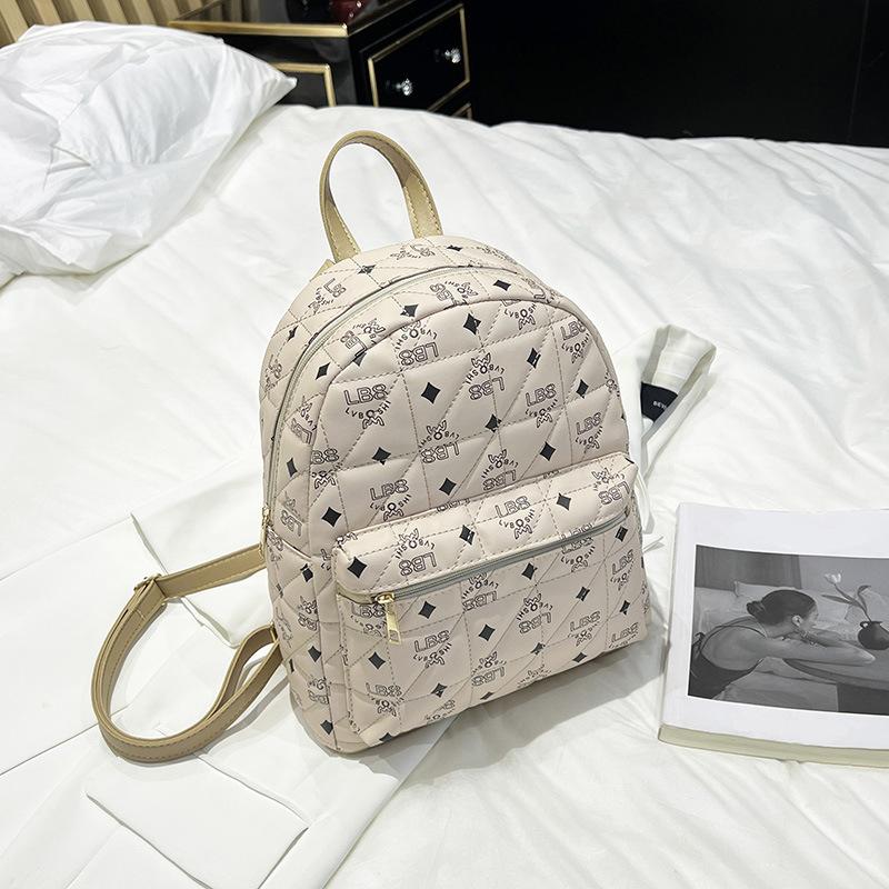 Женский рюкзак Новый стиль Ретро Рюкзак со старым цветком Модный Большой вместимости Студенческий школьный рюкзак