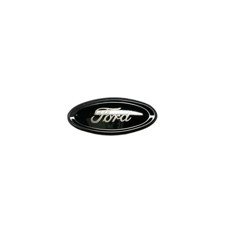 TQ012Car Front Grille Badge Rear Sticker for Ford Edge Escape STLine Explorer Territory Mondeo TAURUS Escort Steering Wheel Emblem