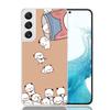 Bubu Dudu Cartoon Cute Phone Case For Samsung Galaxy S26 Ultra S23 S24 S25 Edge S20 FE S21 S22 Plus Soft Print Shell Cover Funda