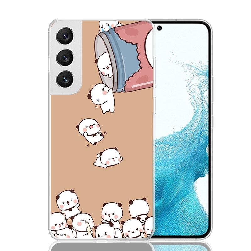 Bubu Dudu Cartoon Cute Phone Case For Samsung Galaxy S26 Ultra S23 S24 S25 Edge S20 FE S21 S22 Plus Soft Print Shell Cover Funda