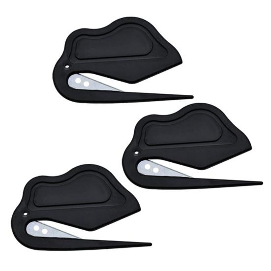 3 шт. нож для открывания писем, нож для резки конвертов, пластиковый нож для завязывания узлов из шерсти домашних животных, портативный нож для открывания писем, инструмент для резки упаковочной бумаги для домашнего офиса