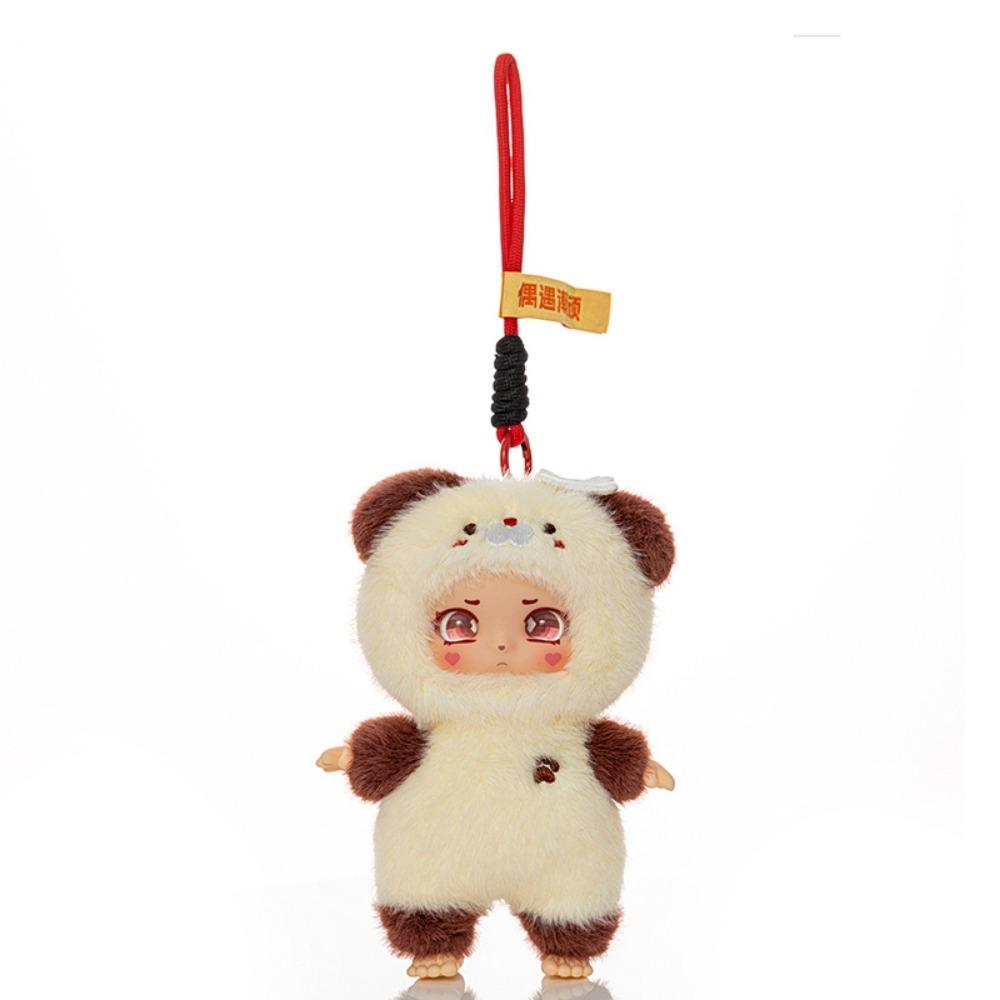 Аниме Фигурка Виниловая Кукла Плюшевый Брелок Шарф Животное Фигурка Плюшевая Игрушка Брелок Рождественский Подарок
