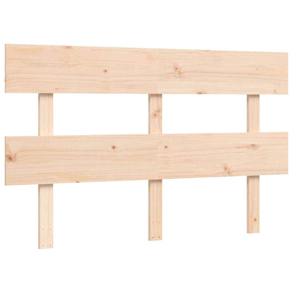Solid Wood Bed without Mattress 140 x 200 cm Pine Wood