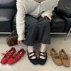 Модные Женские Балетки Красные 2025 Мэри Джейн Zapatos De Mujer Туфли Балетки Scarpe Da Donna Zapatos Mujer Элегантные Туфли для Женщин