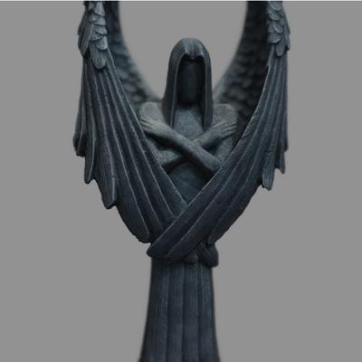Новая статуэтка Темного ангела, украшение из смолы, скульптура Темного ангела, украшение для домашнего рабочего стола