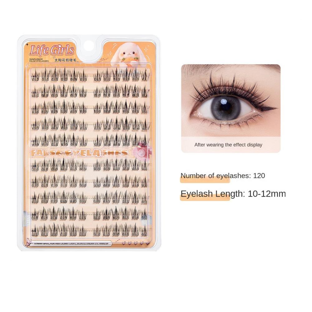 Натуральные накладные ресницы 3D Пушистые Наращивание ресниц Модные Искусственные ресницы Принадлежности для макияжа