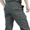 Men's Lightweight Quick-Dry Waterproof Cargo Hiking Pants, Multi-Pocket, Loose, Summer Windbreaker.