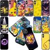 P-Pokemons GO Gengar P-Pikachus Cover for Apple iPhone 17 Pro XS Max Air XR 6 Plus X 5 + SE 2022 SE2 6+ Coque Phone Case