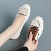 Women Beanie Shoes Spring Flat Women Casual Shoes Large Size Soft-soled Mom Shoes