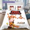 Pippi Book Pattern Bedding Home Decoration Birthday Gift ( 1 duvet cover + 2 pillowcase, without core),fan merchandise.