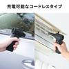 Sanwa Supply Перезаряжаемый Электрический Воздушный Поток LCD LED 5 Пылесборник, 5-ступенчатая Регулировка, Дисплей, Свет, Насадки, CD-ADE9BK
