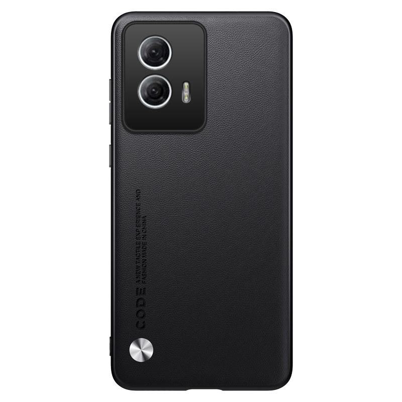 Кожаный защитный чехол для Motorola Edge50F - Противоударный чехол с полной защитой для G54/40/X30 и G14