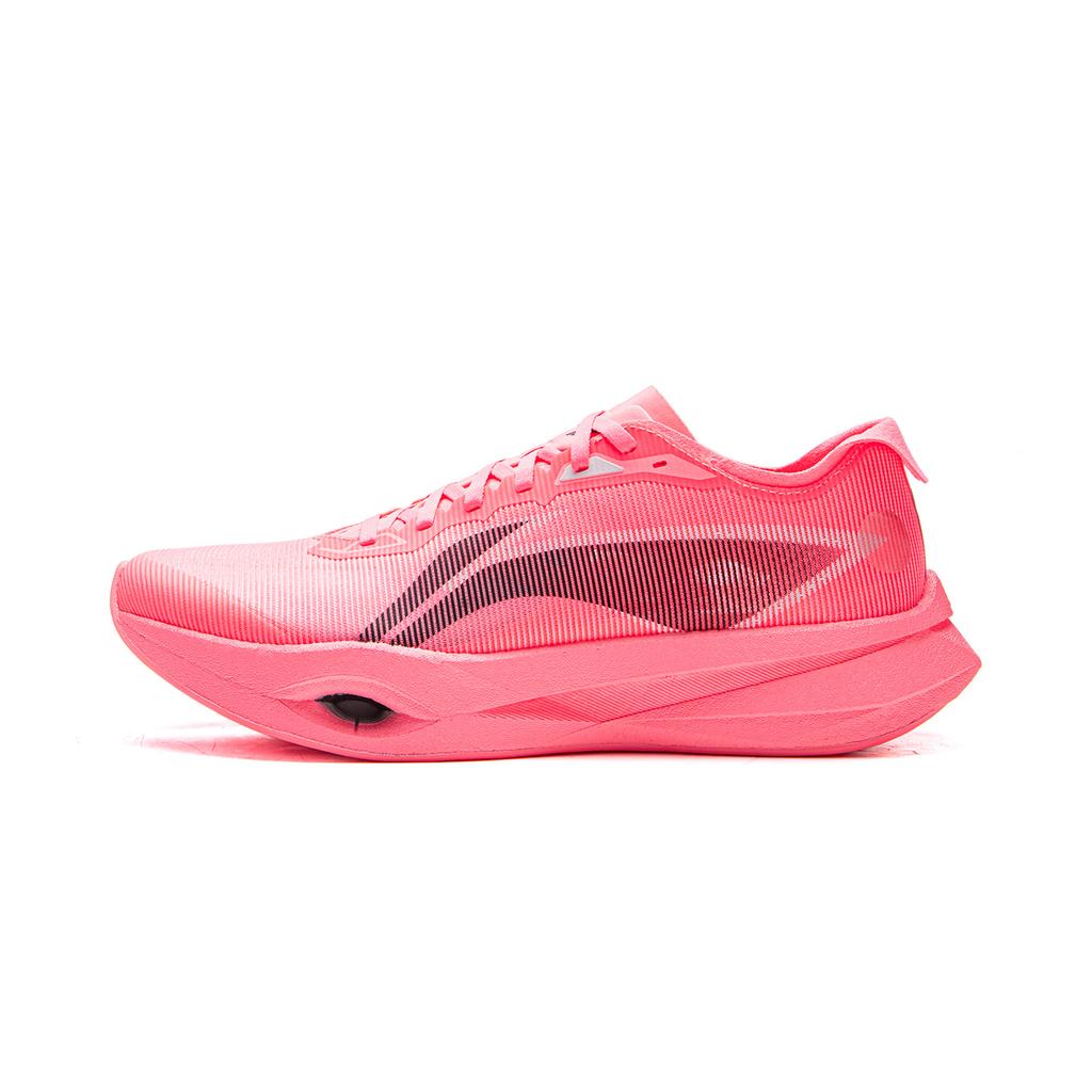 Li Ning Zhi Feng Pro Ice Watermelon Running Shoes Unisex Running Shoes Fluorescent-Pink ARPV017-2