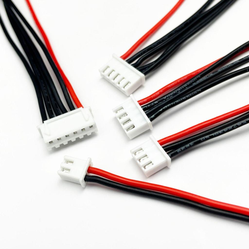 RC Model Battery Charging Wire XH2.54mm 1S-6S, 5P Lithium Plug Silicone