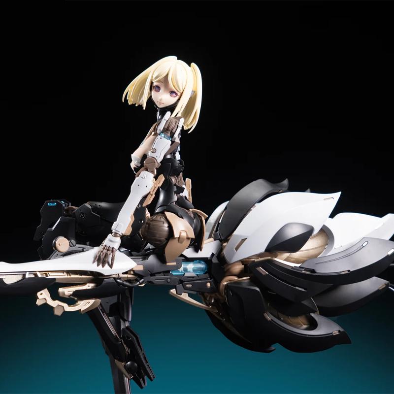 HEMOXIAN NUCLEAR CRAFT Project Rosa Starflower Lily Mecha Girl Action Figure Mechanical Assembly Model Kit Collectible Toy Boys