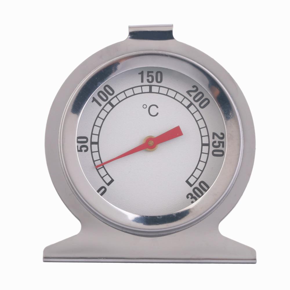 Stainless Steel Dial Oven Thermometer Cooking Termometer Grill Food Meat Thermometer Stand Up Hange