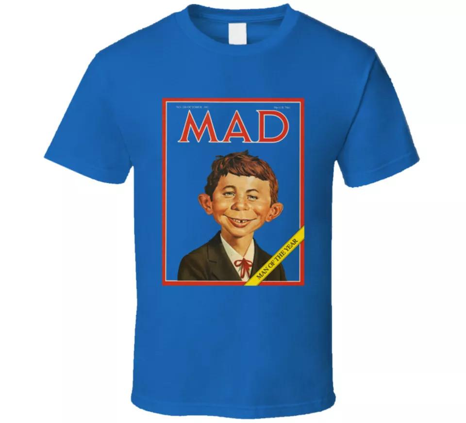 Альфред Е. Футболка с принтом Mad Magazine от Neuman, унисекс