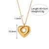 Unique Gold Plated Hollow Out Pendant Necklace Stainless Steel Sunflower Necklace Dropshipping Agent