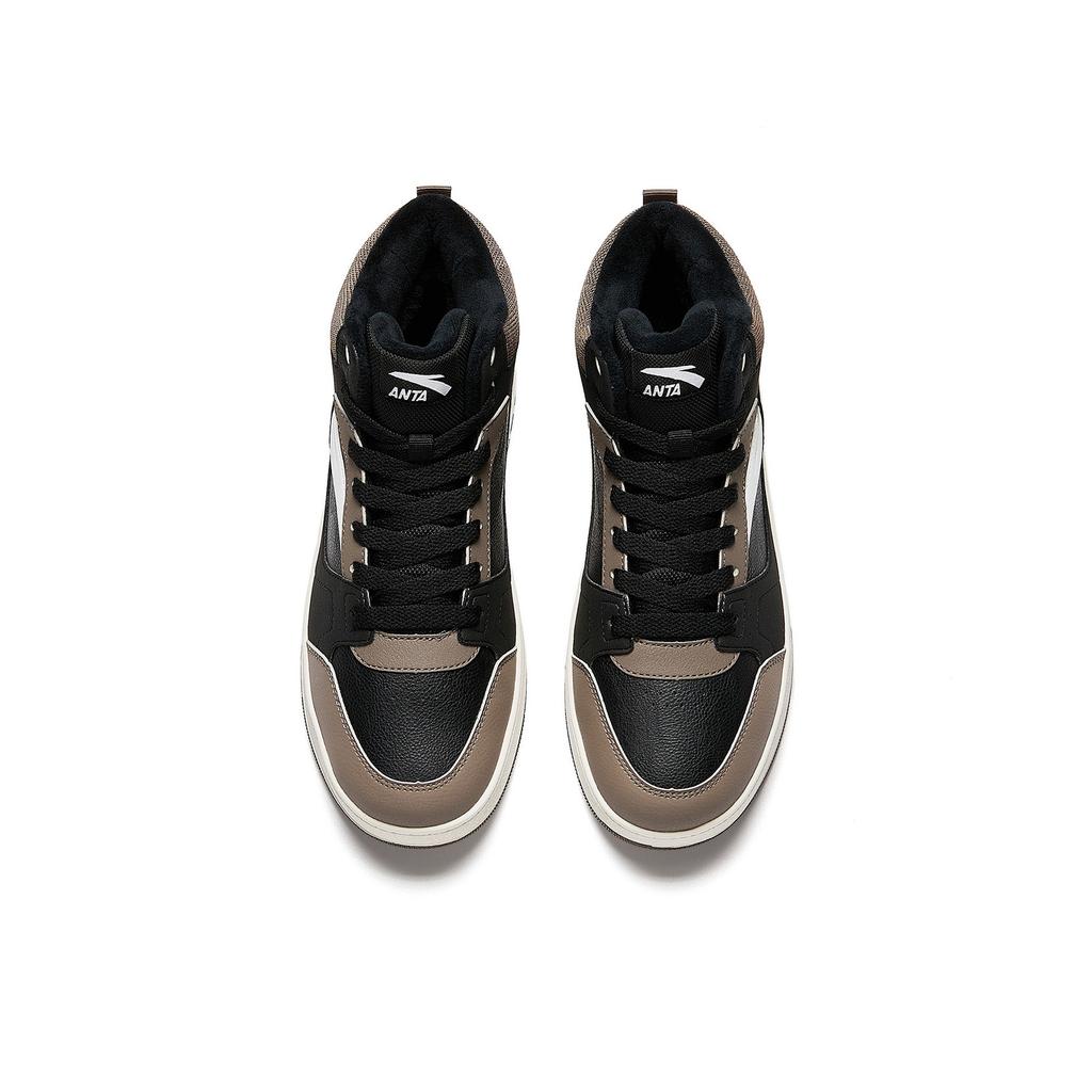 Anta Year 2 Lifestyle Series Cotton Shoes Winter Casual High-Top Sneakers Men Sneakers 912548938-2