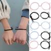 1 Pair Braided Couple Magnetic Bracelet